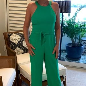Lilly Pulitzer jumpsuit, size 6, green, EUC
